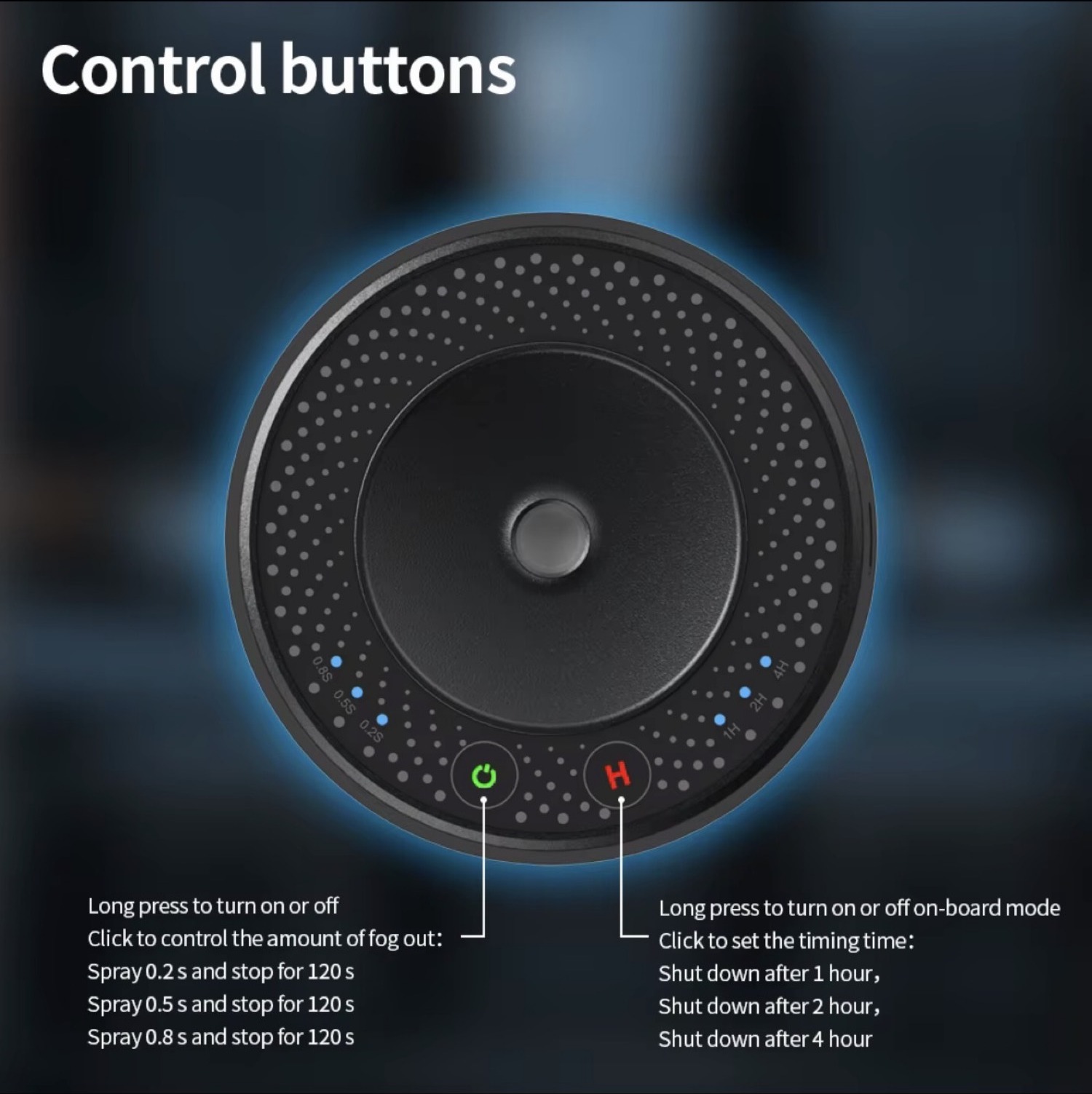 Control buttons